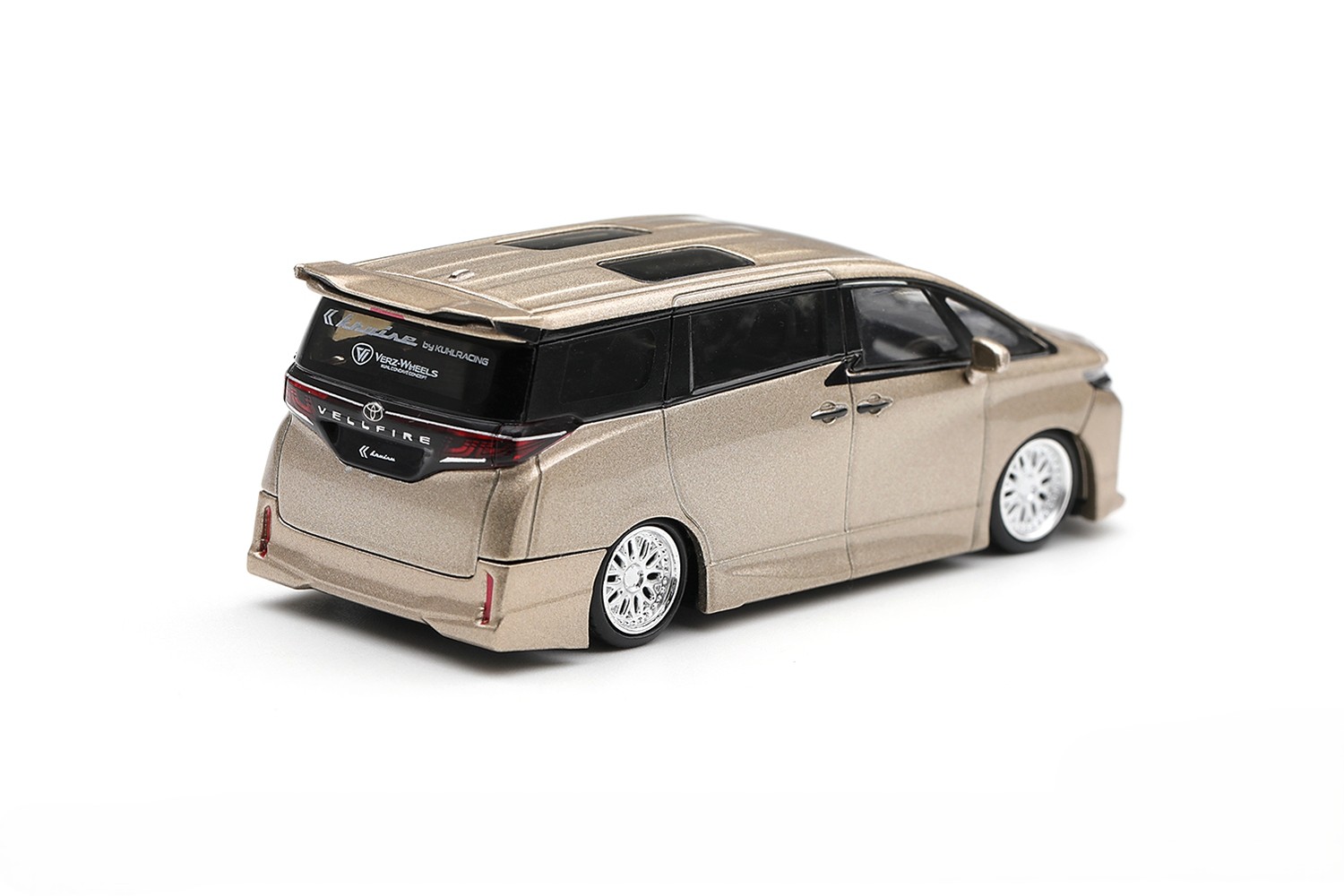Toyota Vellfire 40 2026 kuhl gold metallic 1:64 Mini GT