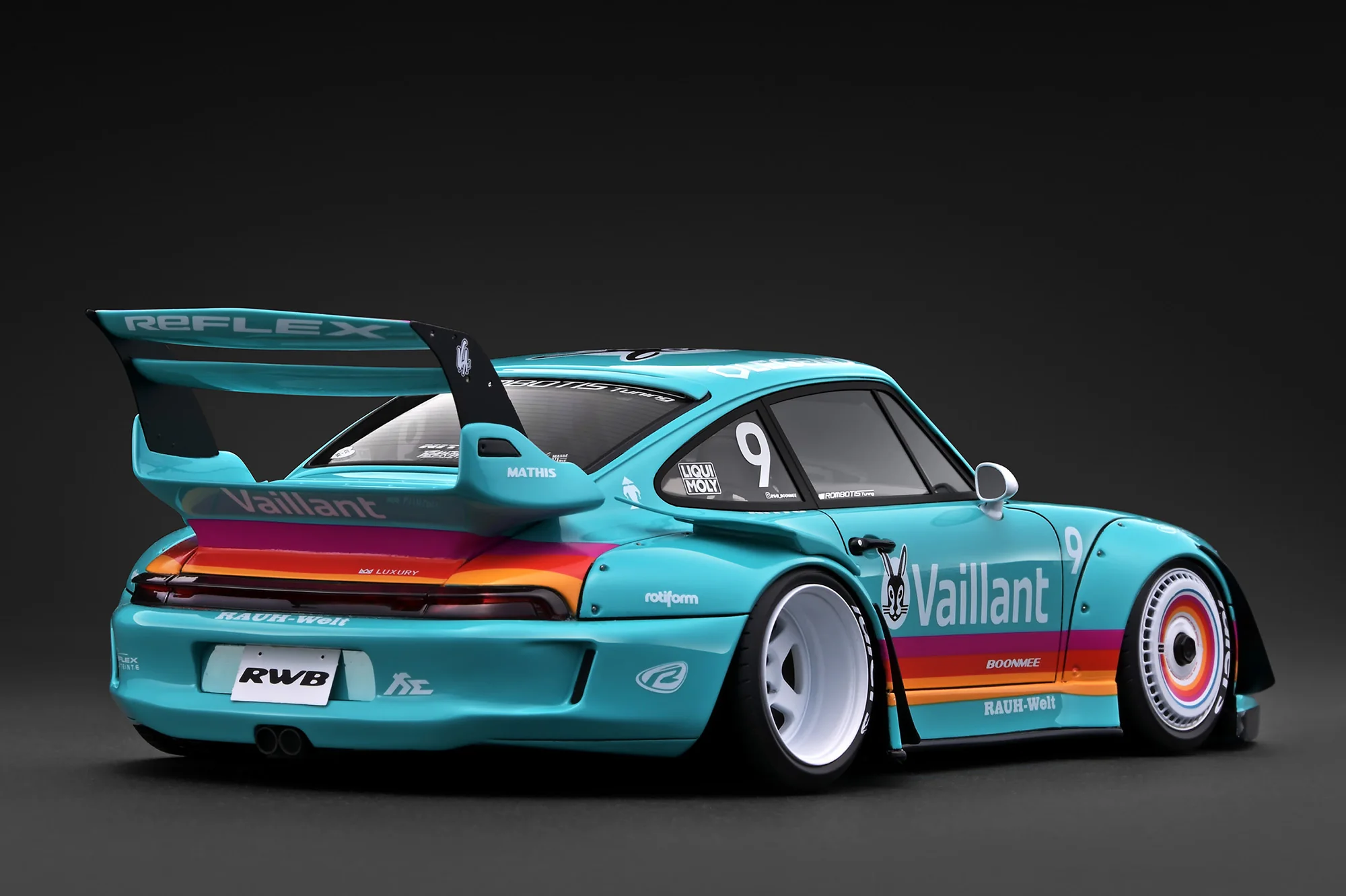 Porsche RWB 993 *Vaillant* 1:18 Ignition Model