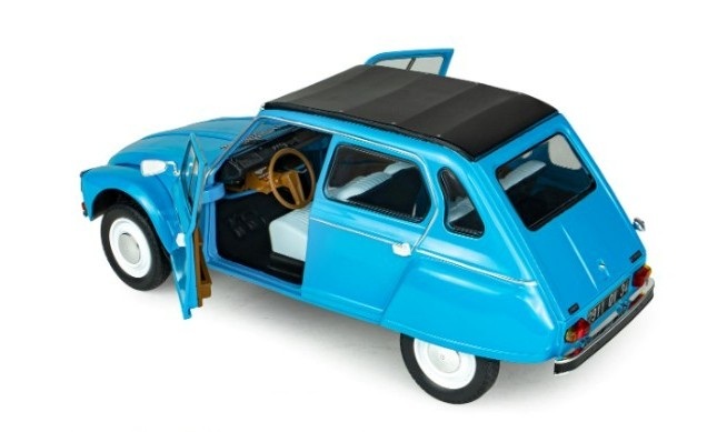 Citroen Dyane 6 1974 bleu lagune 1:18 Solido
