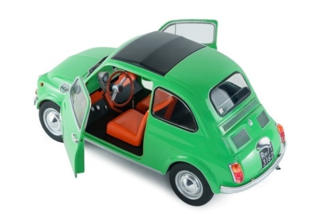 Fiat 500 1960 deep green 1:18 Solido