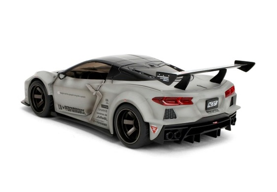 Chevrolet Corvette C8 Liberty Walk cool grey 1:24 Jada Toys