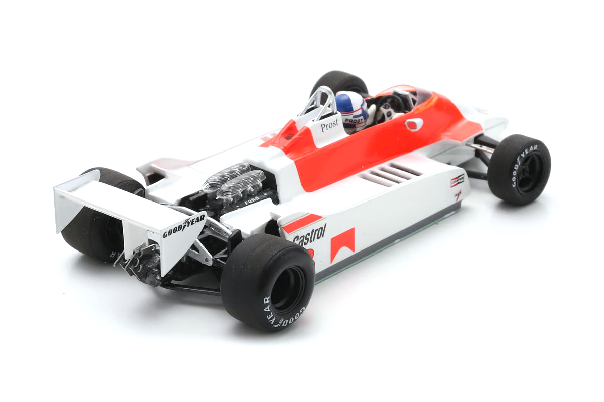 McLaren M30 #8 Alain Prost 6th Dutch GP 1980 1:43 Spark