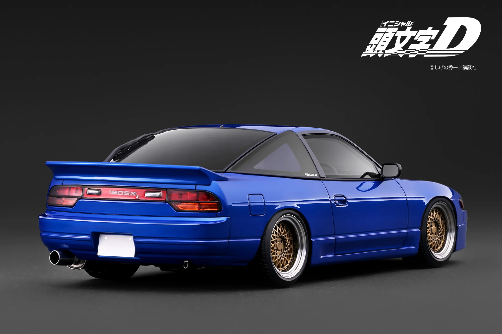 INITIAL D Nissan Sileighty Blue 1:18 Ignition Model