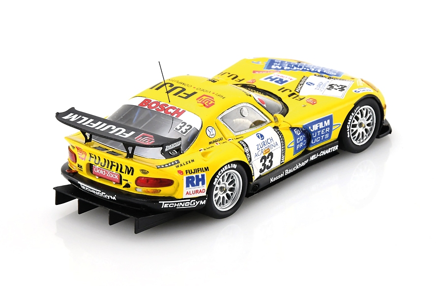 Chrysler Viper GTS-R Zakspeed Motorsport #33 P.Zakowski/M.Bartels/P.Lamy Winner 24H Nürburgring 2001 1:43 Spark