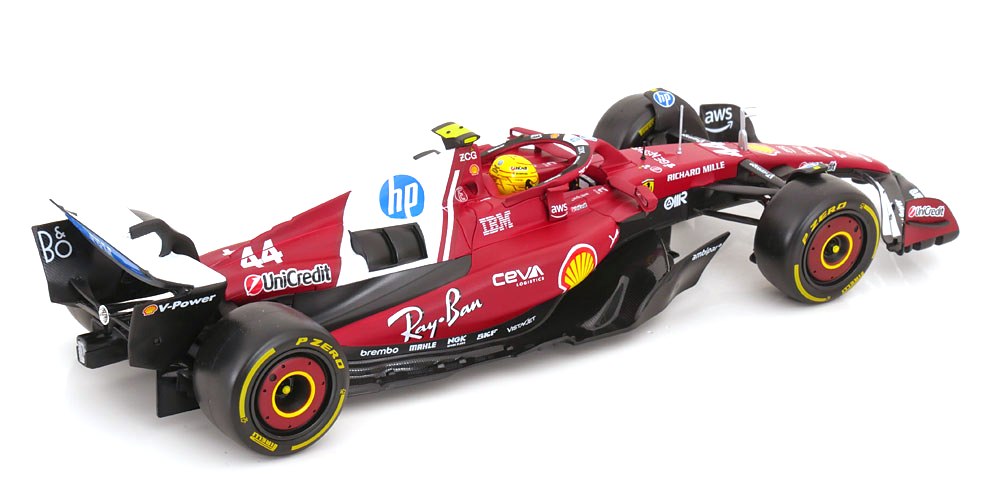Ferrari F1 #44 L. Hamilton 2025 1:18 Bburago