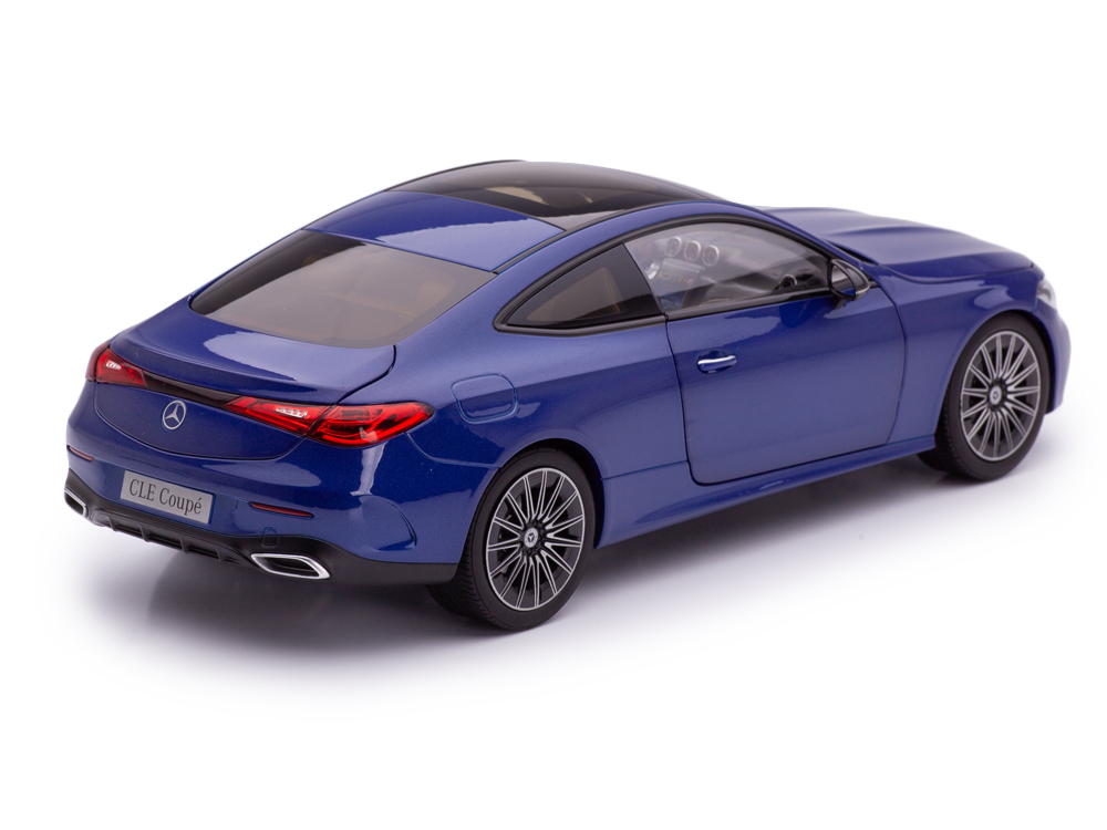 Mercedes-Benz CLE Coupe AMG-Line C236 2023 spectral blue 1:18 Norev