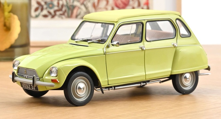 Citroën Dyane 6 1970 calabre yellow 1:18 Norev
