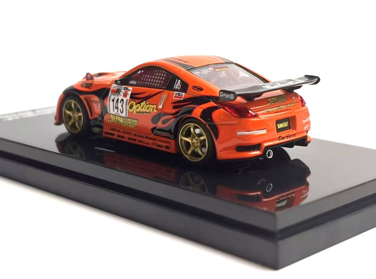 Nissan Fairlady Z *Option Stream Z* #143 orange 1:64 Motorhelix
