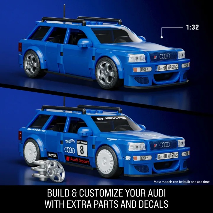 Audi Avant RS2 1:32 Hot Wheels Brick Shop