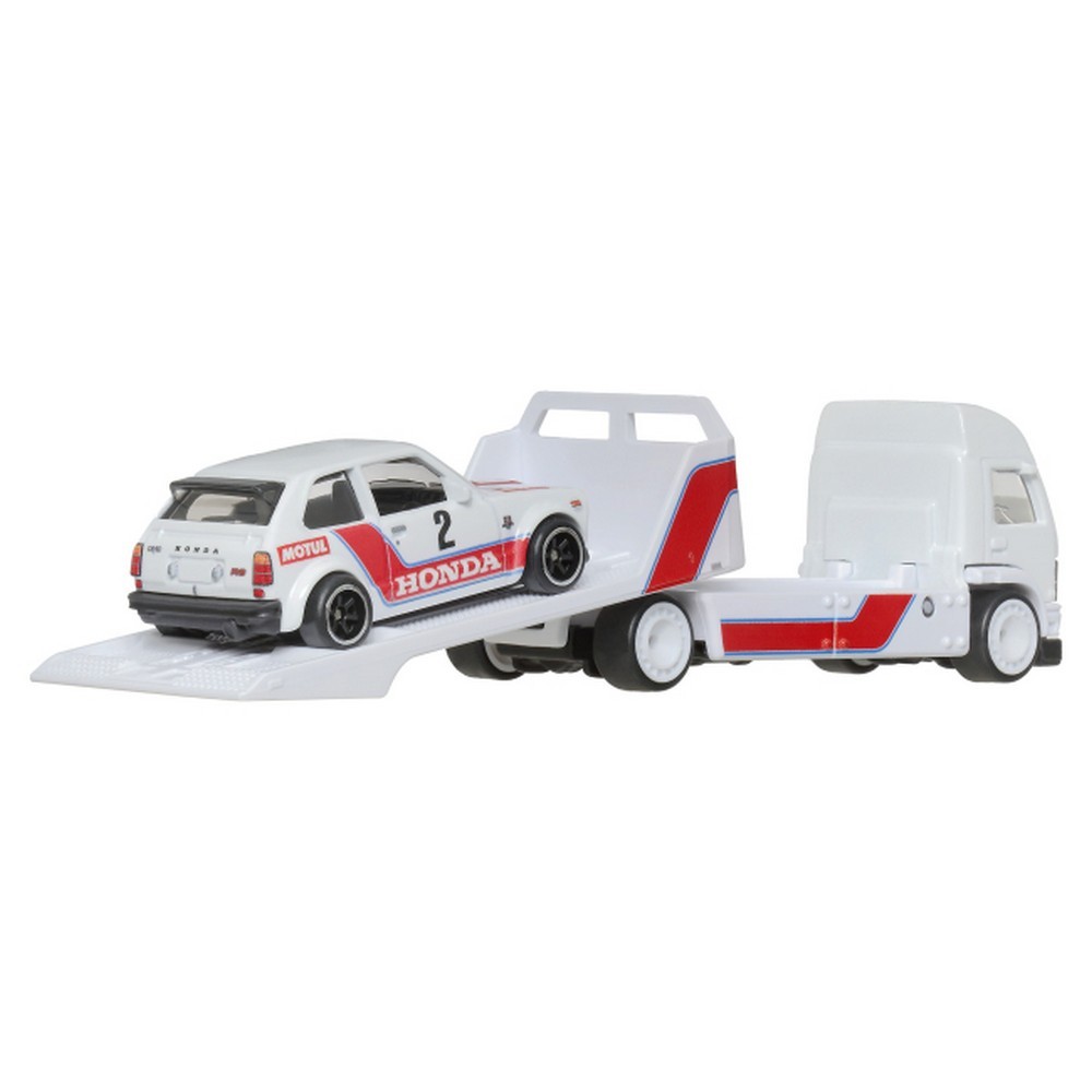 Honda Civic Custom '73 & Aero Lift *Team Transport #80* 1:64 HotWheels