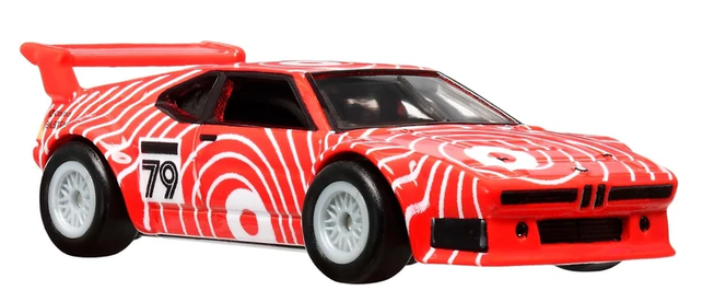 BMW M1 ProCar #79 *Exotic Envy* red/white 1:64 HotWheels
