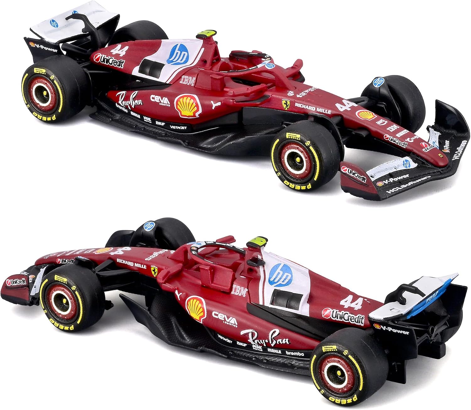 Ferrari F1 SF-25 Scuderia Ferrari HP Team #44 L.Hamilton Season 2025 1:64 Bburago