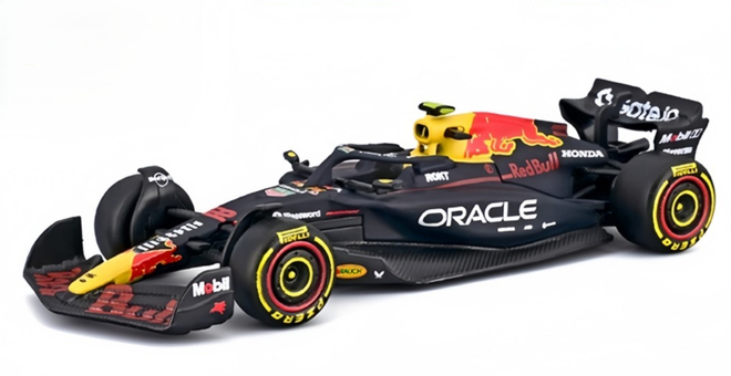 Red Bull F1 RB21 Oracle Red Bull Racing Team #22 Y.Tsunoda Season 2025 1:64 Bburago