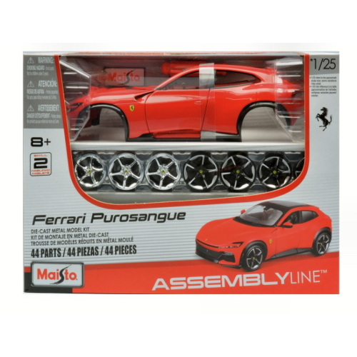 KIT - Ferrari Purosangue SUV 2022 red 1:24 Maisto