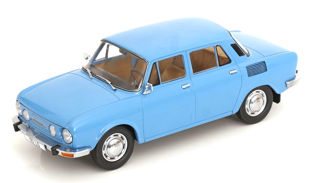 Škoda 100 1969 blue 1:18 MCG Modelcar Group