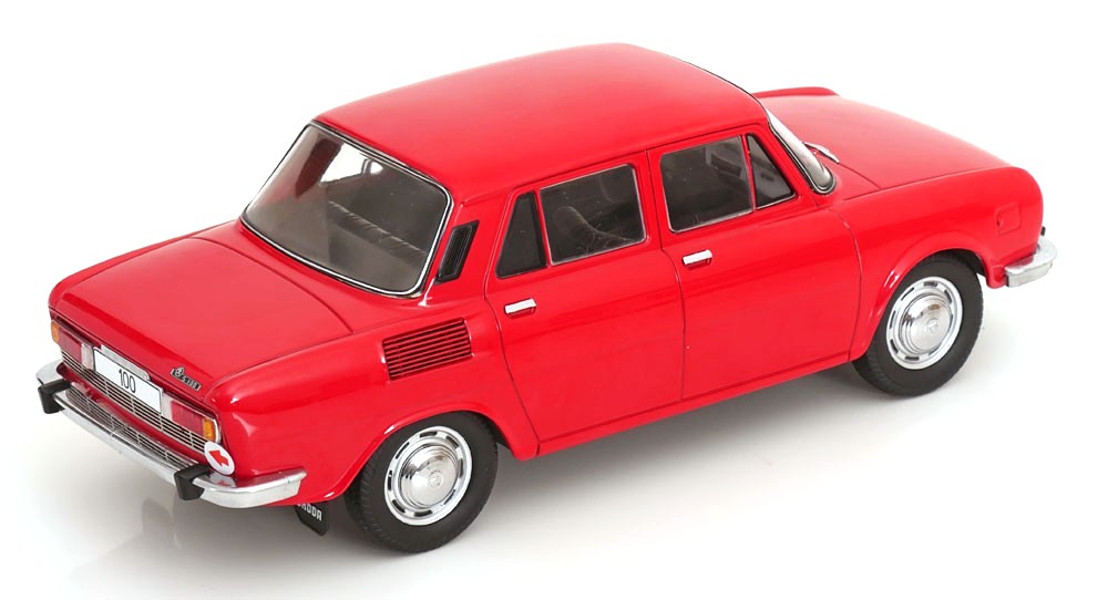 Škoda 100 1969 red 1:18 MCG Modelcar Group