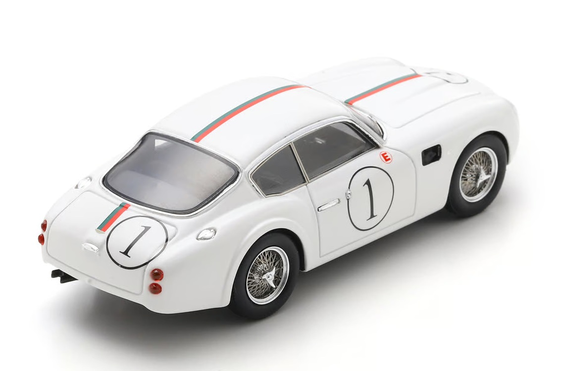 Aston Martin DB4 GT Zagato #1 "Franc"/ Kerguen/ Colas 24H Le Mans 1961 1:43 Spark