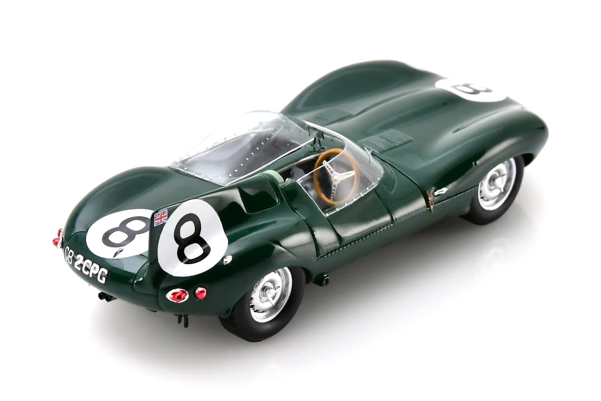 Jaguar D-Type #8 D.Hamilton/ I.Bueb 24H Le Mans 1958 1:43 Spark