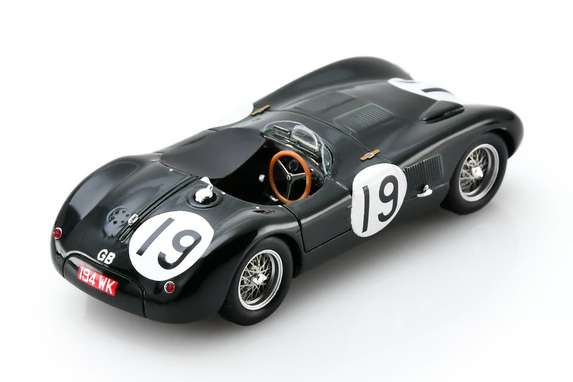 Jaguar C-Type #19 P.Whitehead/ I.Stewart 4th 24H Le Mans 1953 1:43 Spark