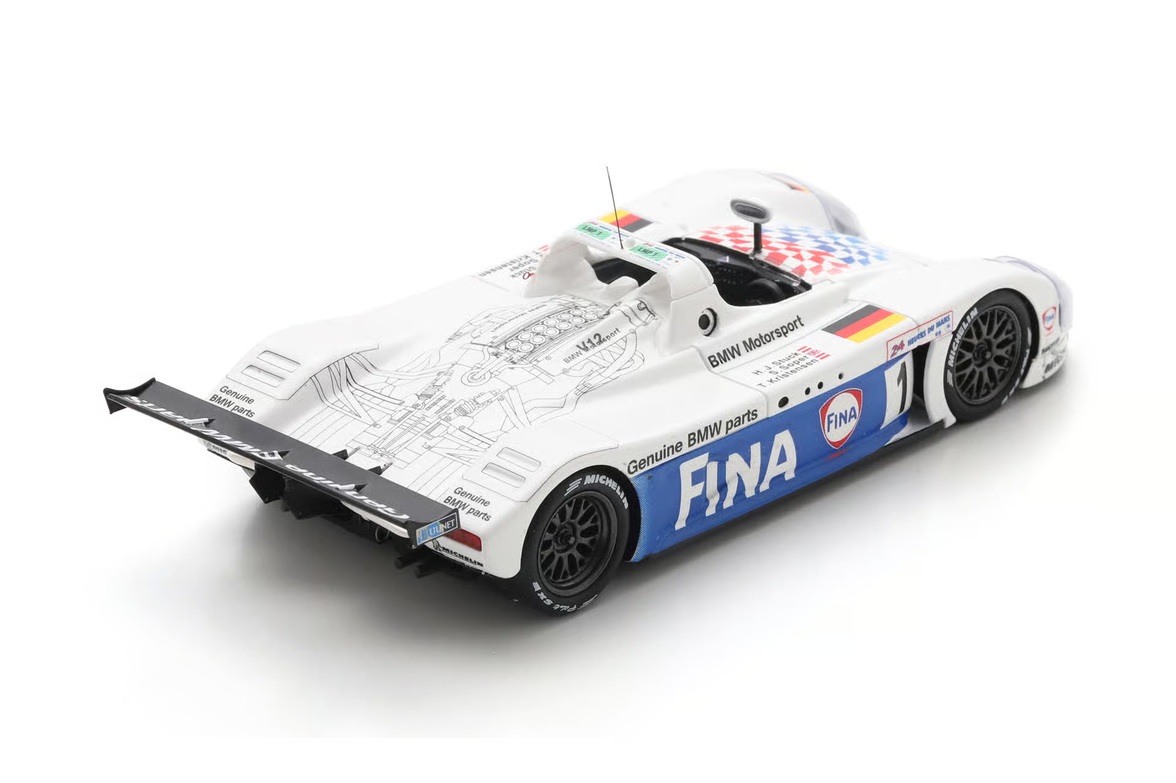 BMW V12 LM BMW Motorsport #1 Stuck/ Christensen/ Soper 24H Le Mans 1998 1:43 Spark
