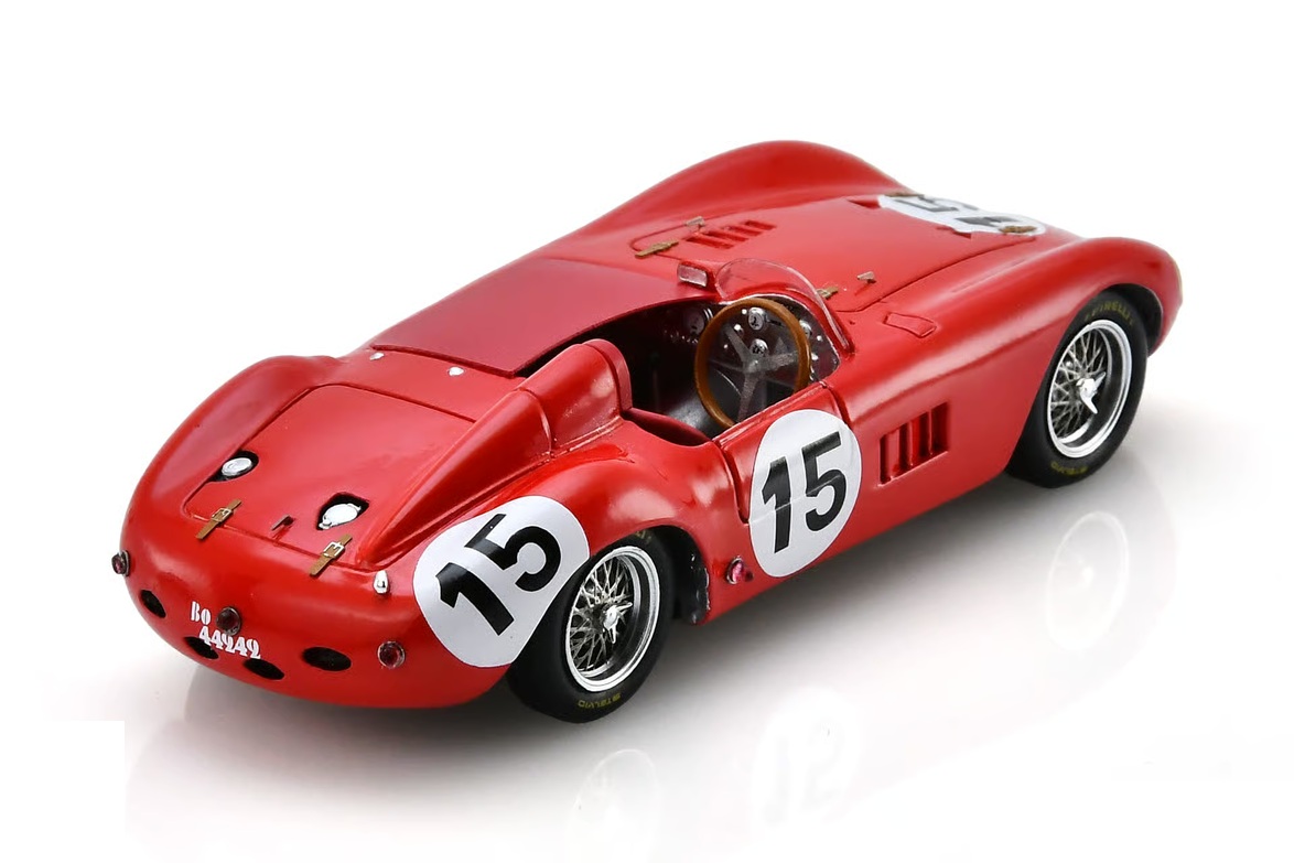 Maserati 300S #15 R.Mieres/ C.Perdisa Chassis #3054 Shortnose 24H Le Mans 1955 1:43 Spark