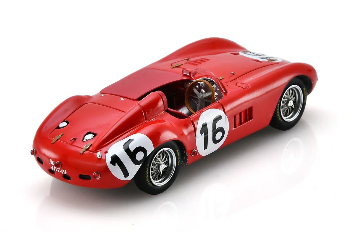Maserati 300S #16 L.Musso/ *Gino* Chassis #3055 Shortnose 24H Le Mans 1955 1:43 Spark