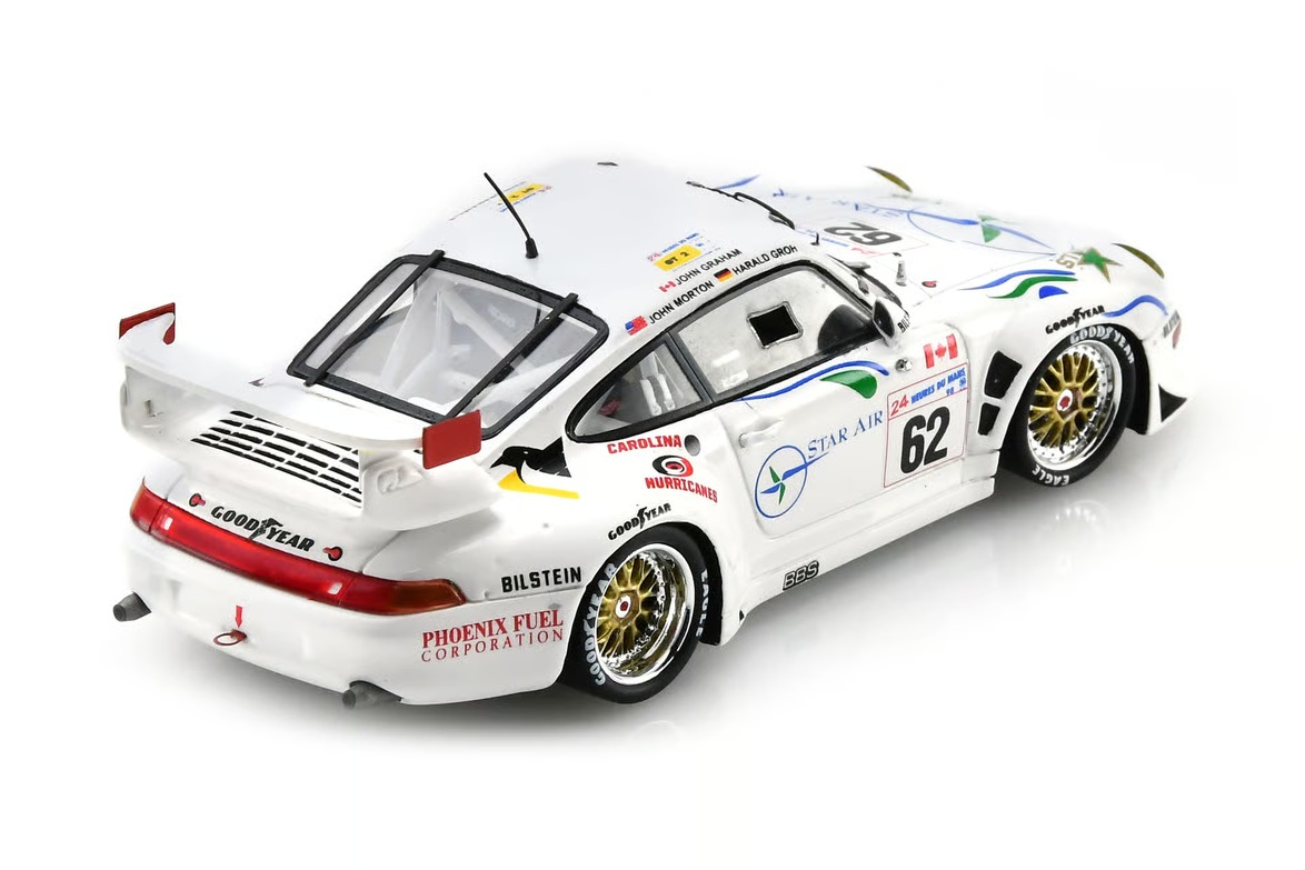 Porsche 911 GT2 #62 J.Graham/ J.Morton/ H.Grohs 24H Le Mans 1998 1:43 Spark