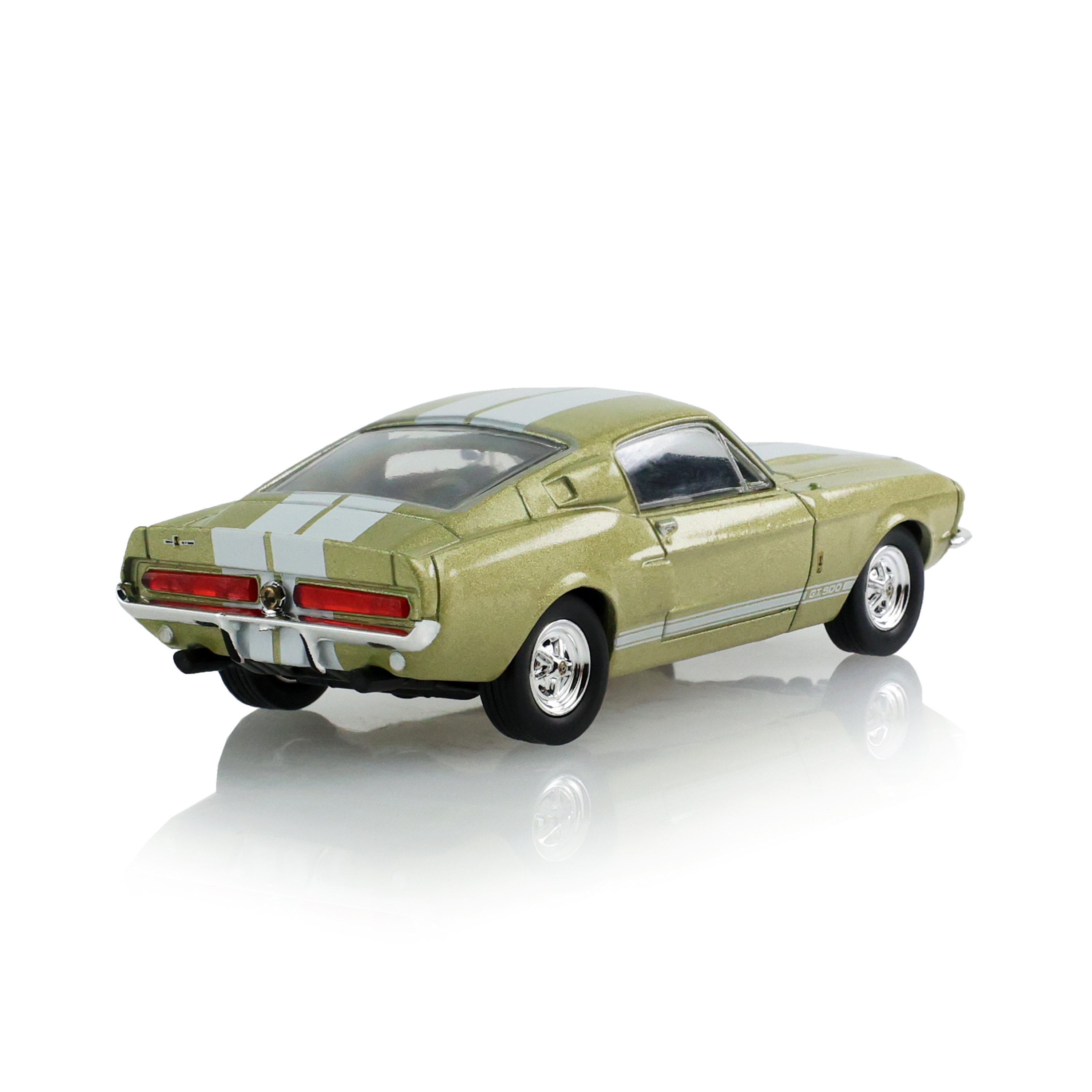 Ford Mustang Shelby GT-500 Fastback 1967 *The Mustang Stampede Series 2* lime gold 1:64 Greenlight
