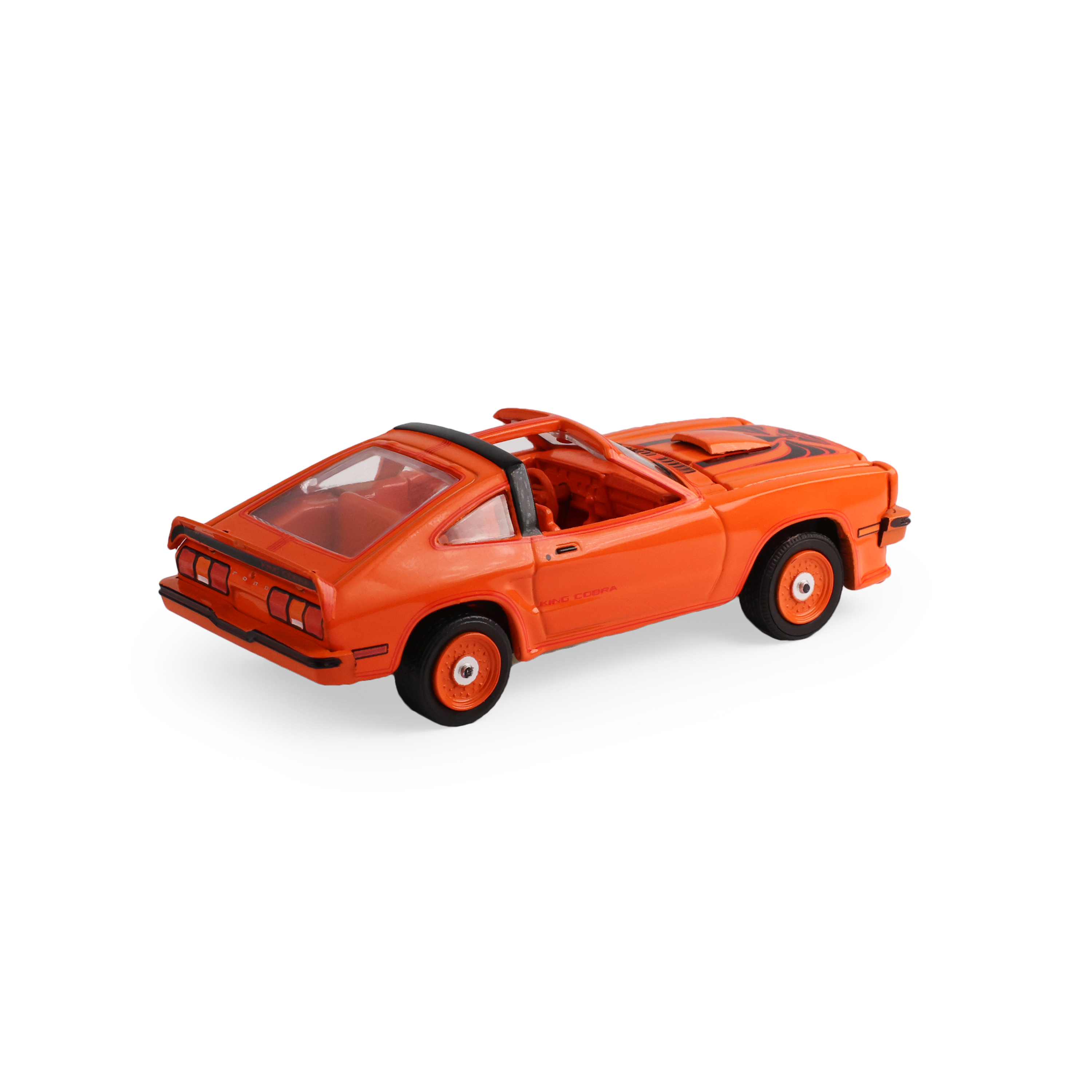 Ford Mustang King Cobra II 1978 *The Mustang Stampede Series 2* tangerine/black 1:64 Greenlight
