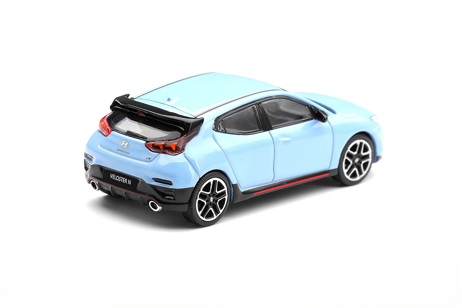 Hyundai Veloster N Performance blue 1:64 Mini GT
