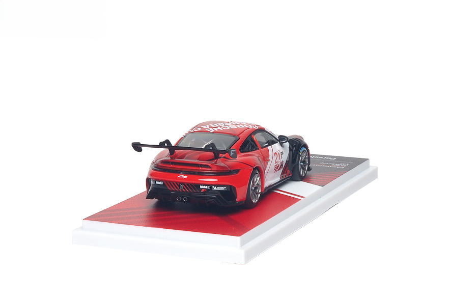 Porsche 911 Cup Porsche ARbox Carrera Cup Asia 2026 Hero Car red/white/black 1:64 Almost Real