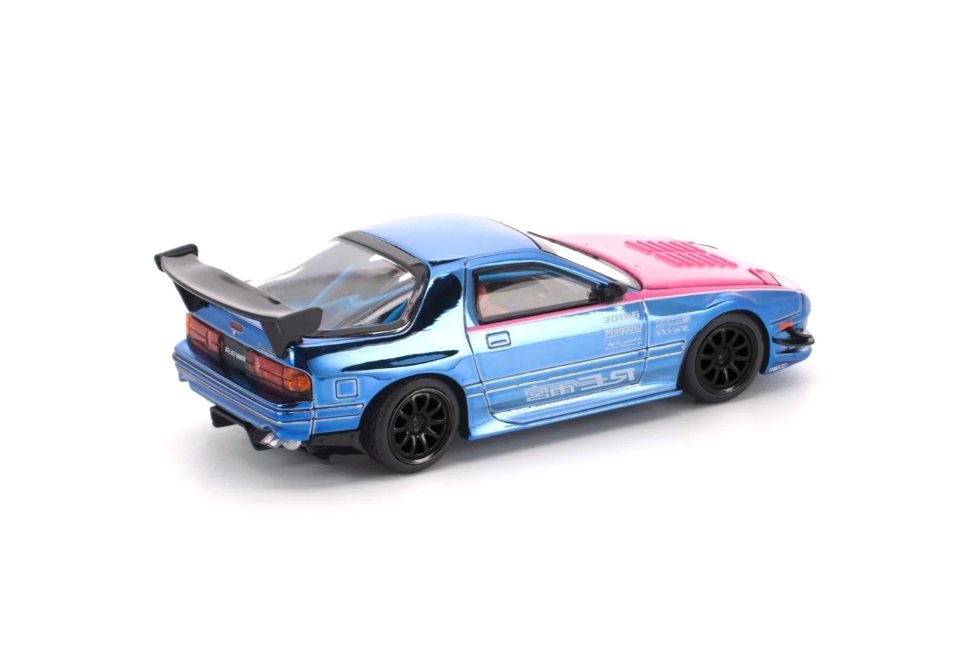 Mazda RX7 (FC3S) Re-Amemiya Street7 chrome 1:64 Pop Race