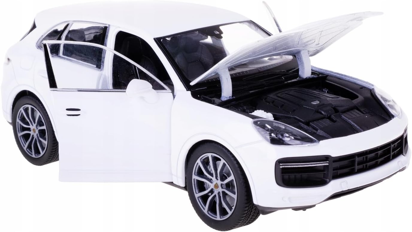 Porsche Cayenne Turbo 2018 white 1:24 Welly