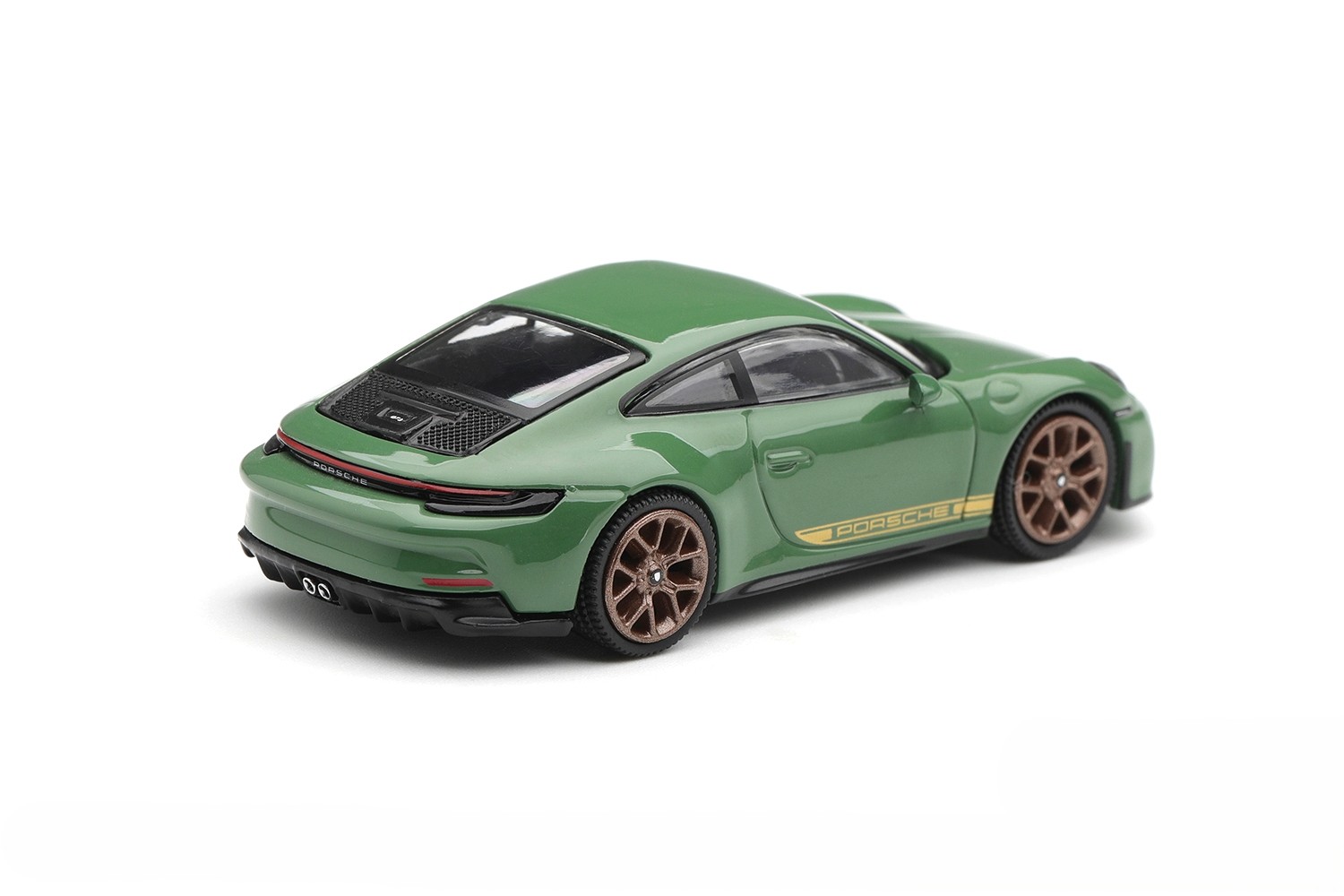 Porsche 911 (992) GT3 Touring 2022 auratium green 1:64 Mini GT