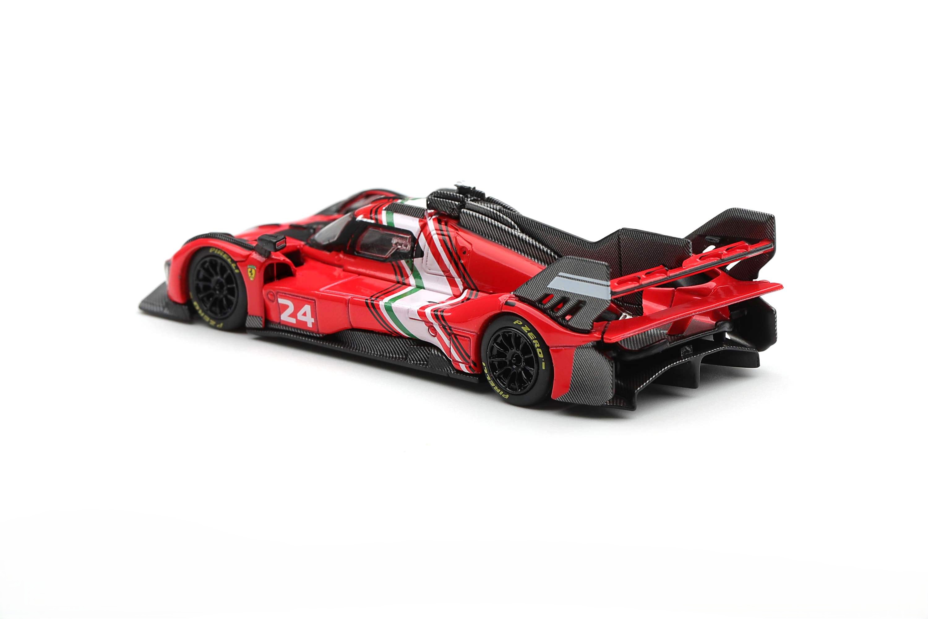 Ferrari 499P Modificata 2025 #24 rosso corsa 1:64 B.B.R.