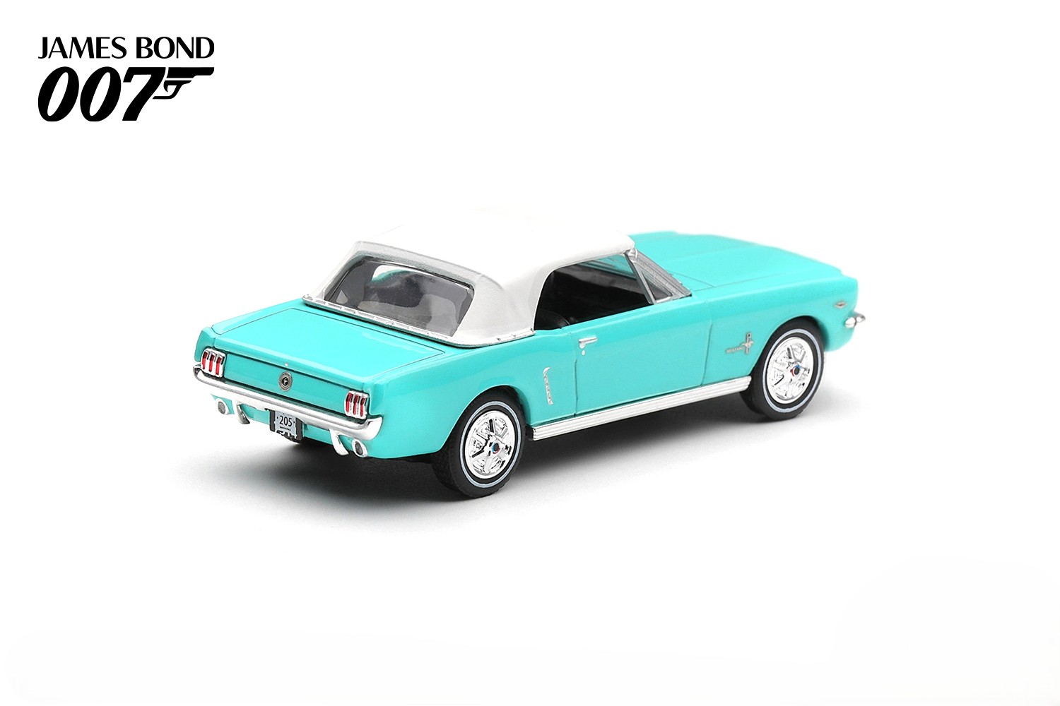 Ford Mustang Convertible *Thunderball* 1965 English Blister Packaging 1:64 Mini GT