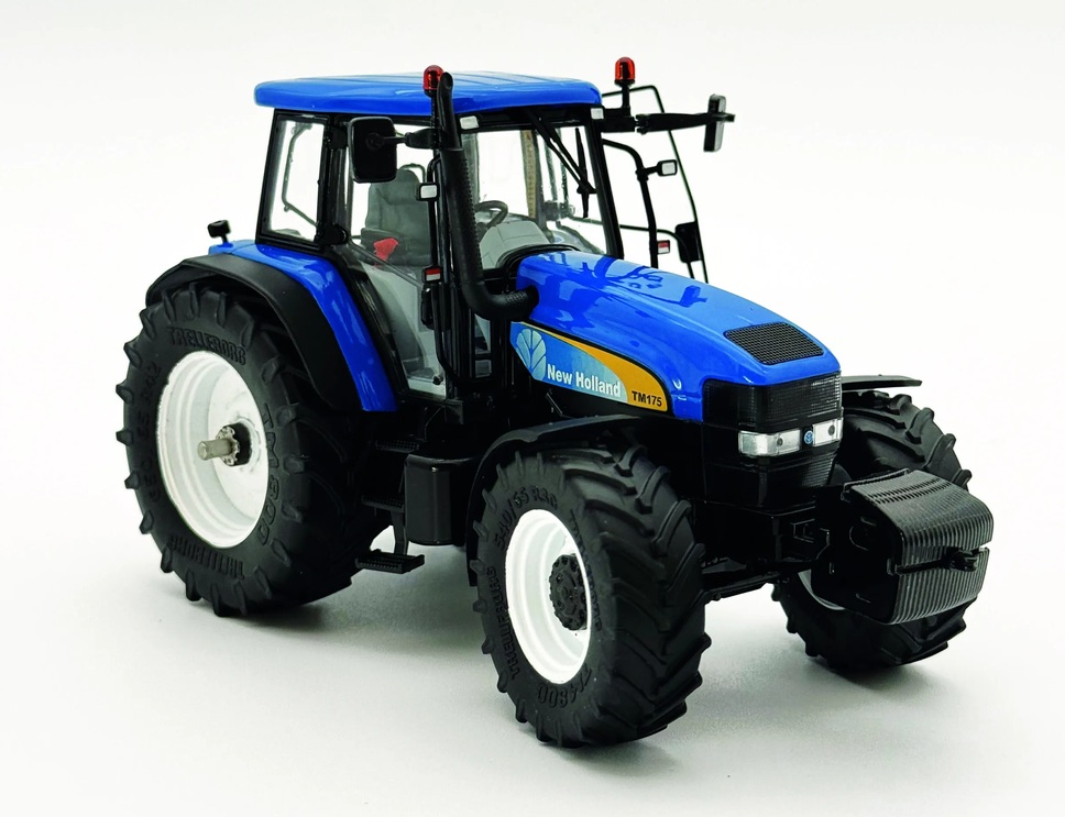 New Holland TM175 G2 Tractor 2007 blue/black 1:32 ROS-Model