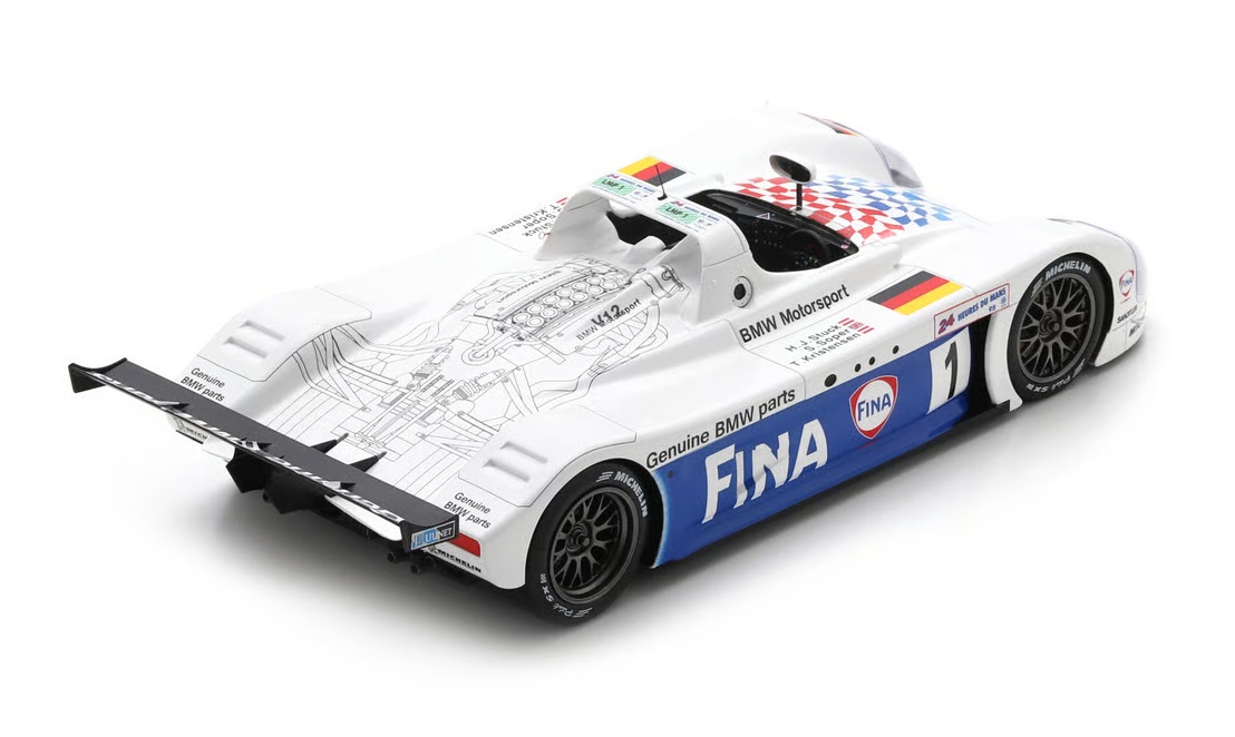 BMW V12 LM #1 Stuck/ Kristensen/ Soper 24H Le Mans 1998 1:18 Spark