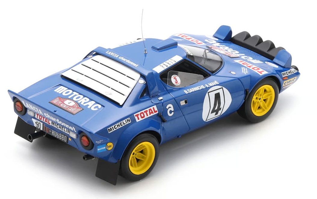 Lancia Stratos #4 Darniche/ Mahé Winner Rallye Monte Carlo 1979 1:18 Spark
