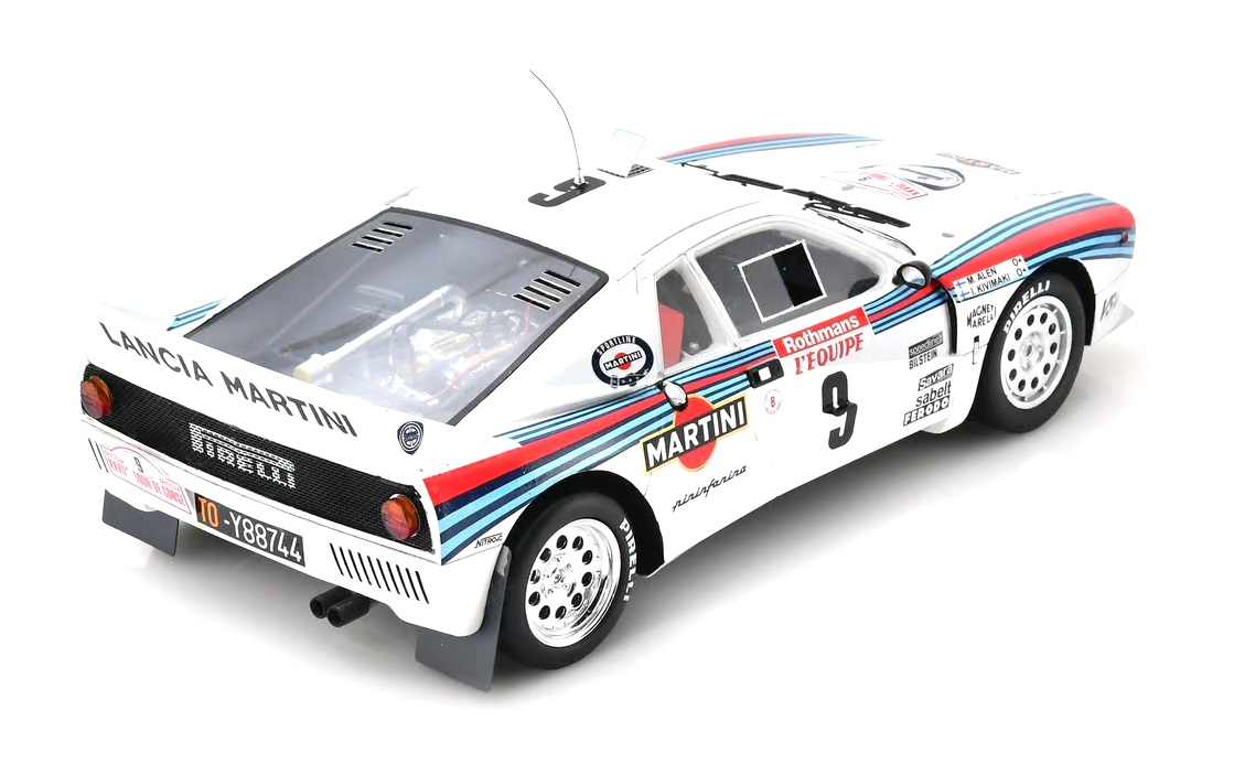 Lancia Rally 037 #9 M.Alén/ I.Kivimäki Winner Tour de Corse 1983 1:18 Spark