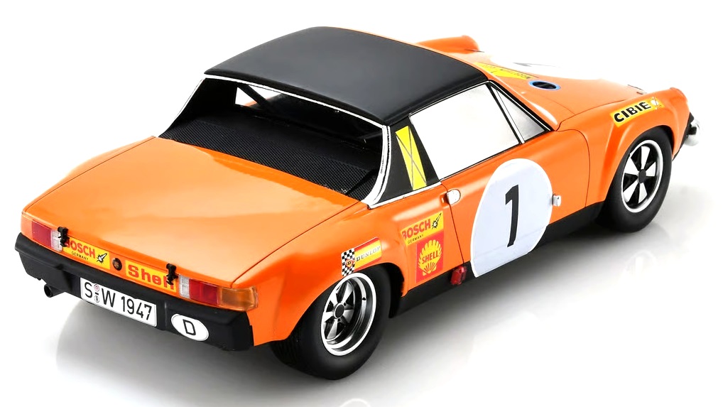 Porsche 914/6 #1 Larrousse/ Marko/ Haldi Winner Marathon de la Route 1970 1:18 Spark