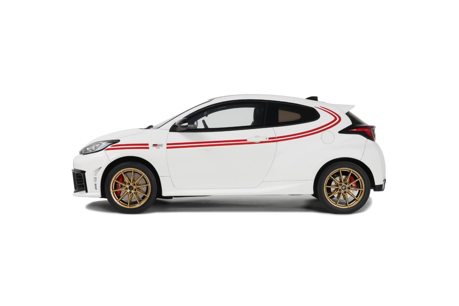 Toyota GR Yaris TGR Italy Limited Edition 2024 pure white 1:18 OttOmobile