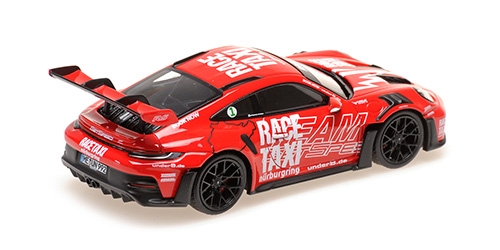 Porsche 911 GT3RS 2024 Getspeed Race Taxi red 1:43 Minichamps