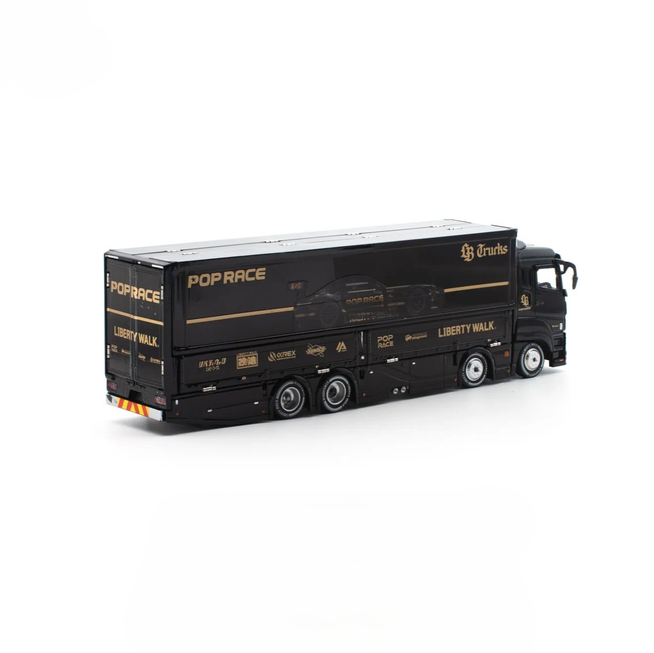 LBWK Truck black/gold 1:64 Pop Race
