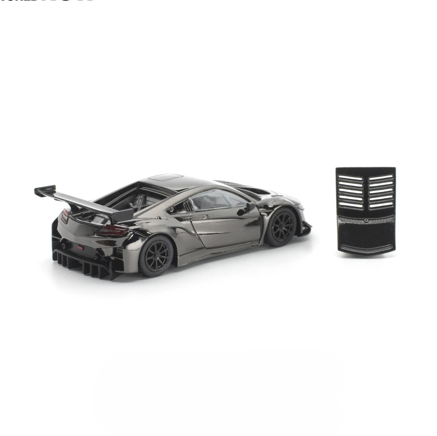 Honda NSX GT3 EVO22 *The Dark Chrome Series* dark chrome 1:64 Pop Race