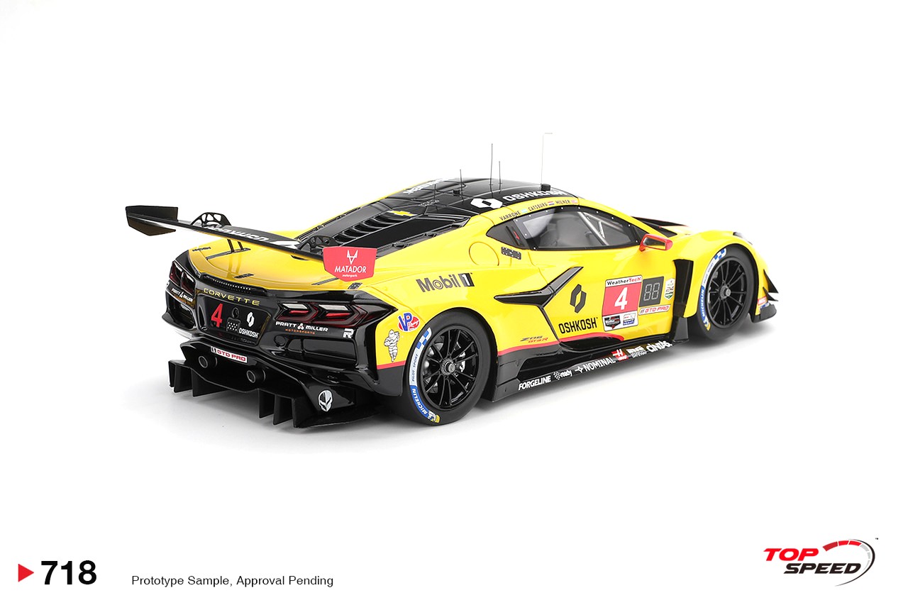 Chevrolet Corvette Z06 GT3.R Corvette Racing by Pratt Miller Motorsports #4 Milner/ Catsburg/ Varrone 24H Daytona 2026 1:18 TopSpeed Models