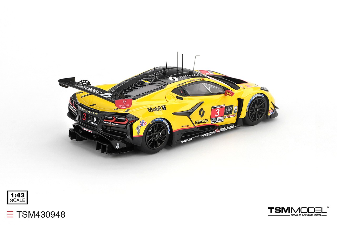 Chevrolet Corvette Z06 GT3.R Corvette Racing by Pratt Miller Motorsports #3 24H Daytona 2026 1:43 TSM Model