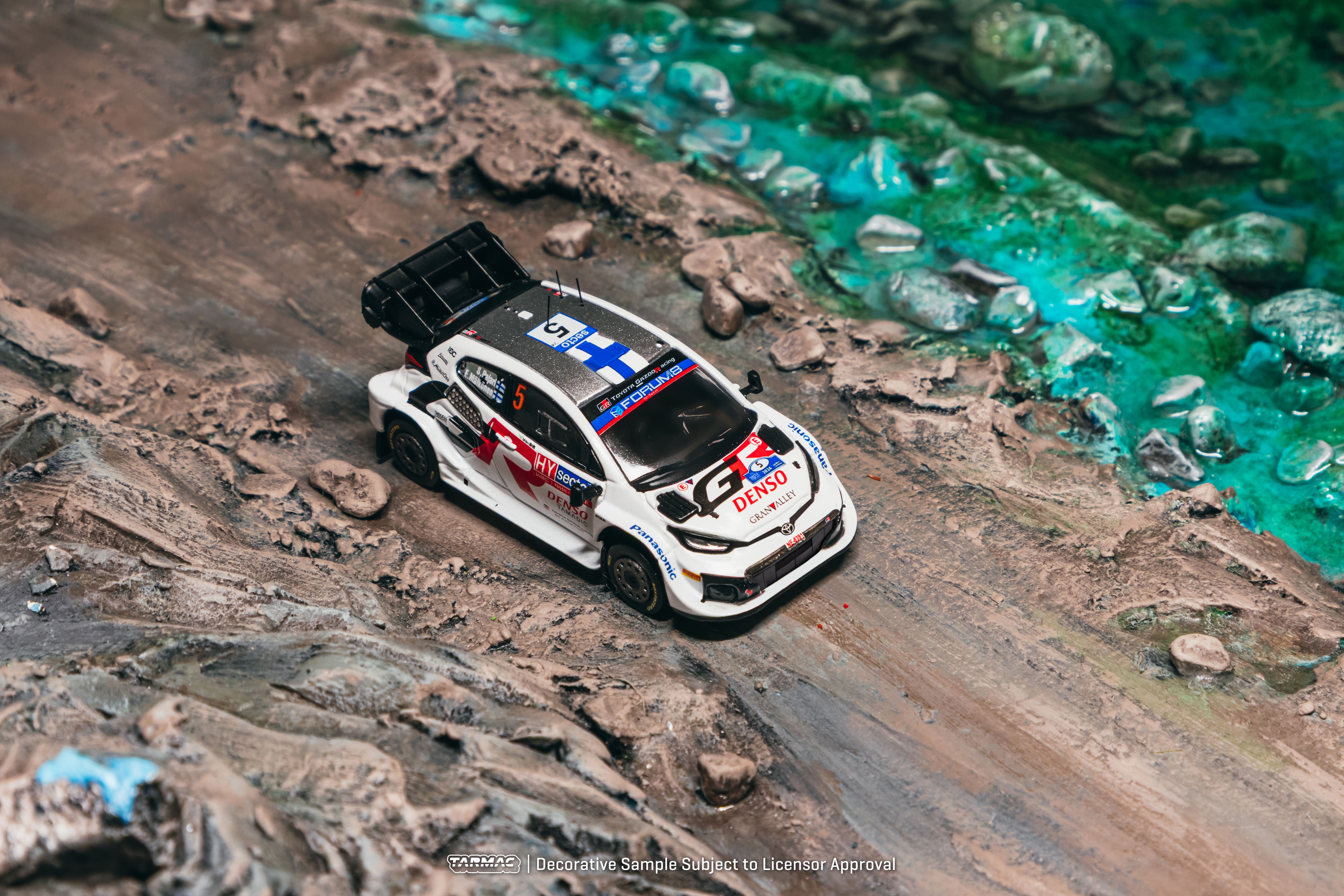 Toyota GR Yaris Rally1 Hybrid Toyota Gazoo Racing WRT #5 S.Pajari/E.Mälkönen Rally Finland 2024 1:64 Tarmac
