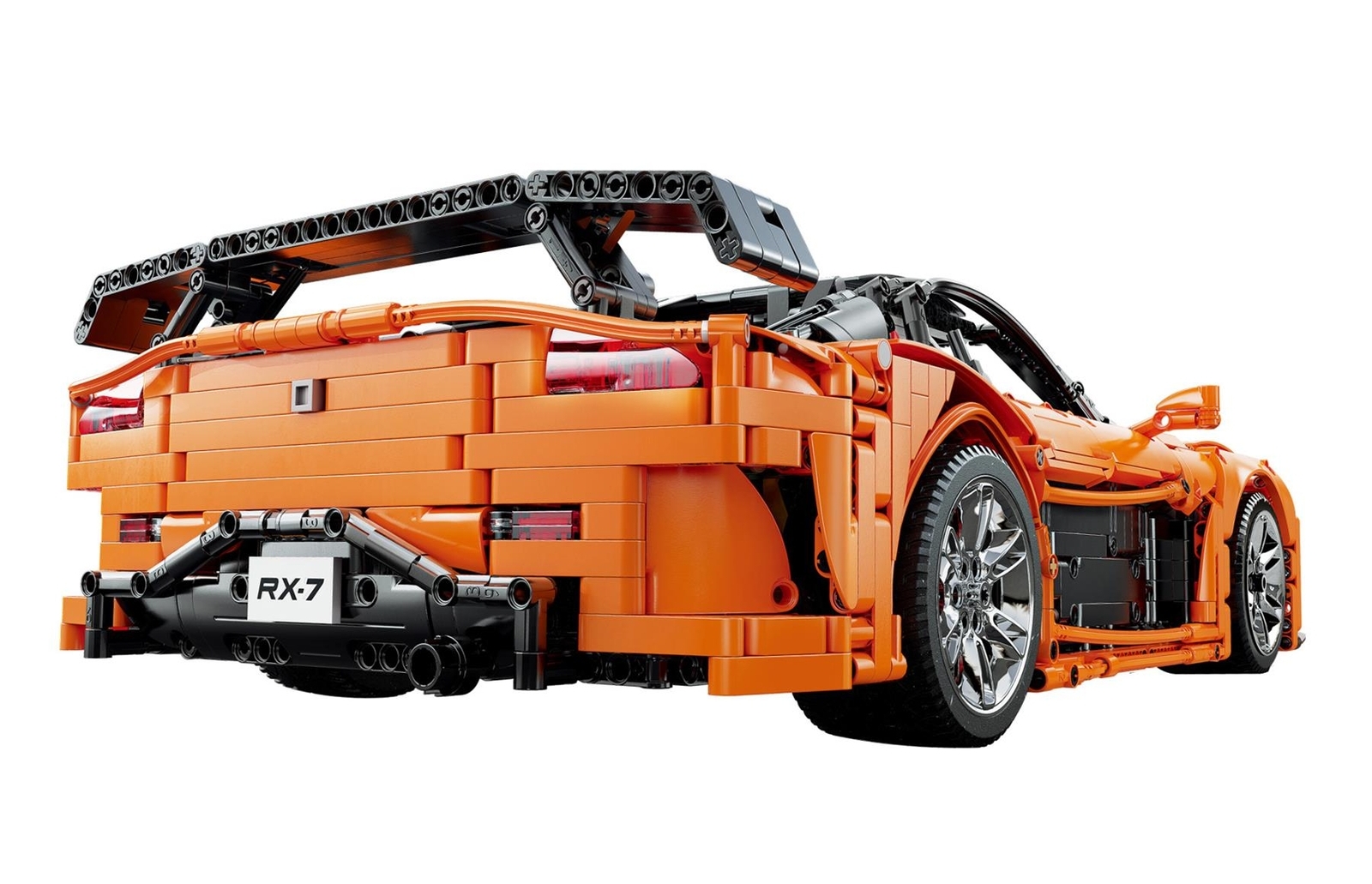  Mazda RX-7 FD3S Veilside 2011 orange/black 1:8 CaDA