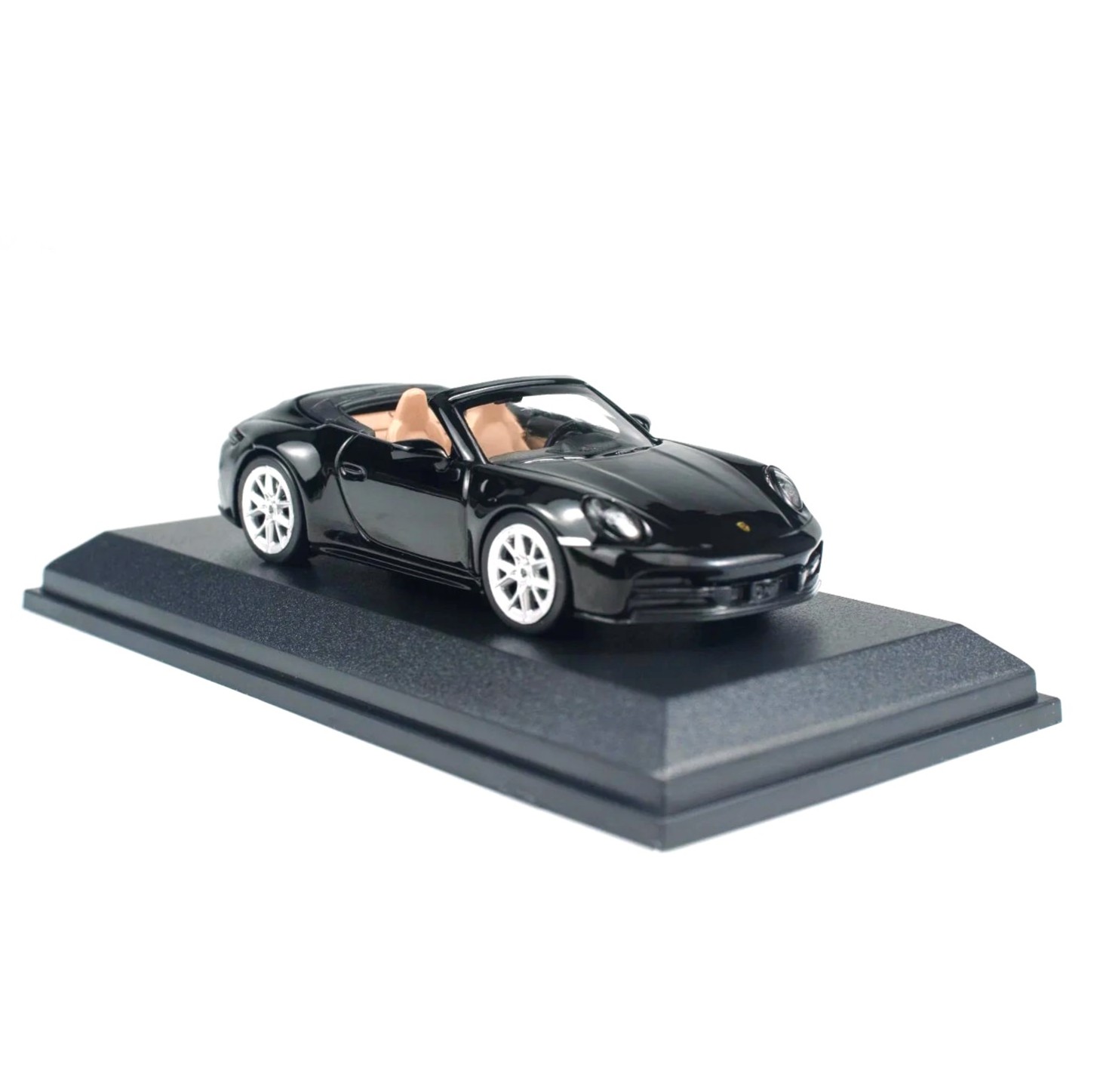 Porsche 911 (992.2) Carrera Cabriolet 2025 black 1:64 Minichamps